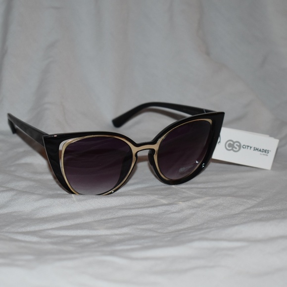 City Shades Accessories - City Shades by Spontaneous Cat Eye Sunglasses NWT